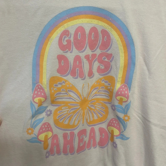 Members mark pink rainbow t shirt size 8 - Picture 2 of 4